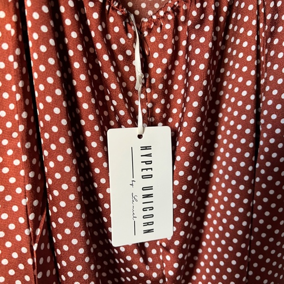 Polka Dot Mini Dress - Picture 3 of 4